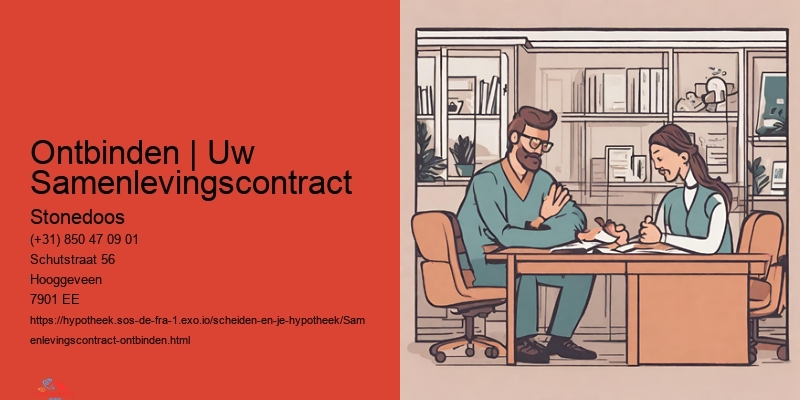 Ervaringen met het ontbinden van een samenlevingscontract